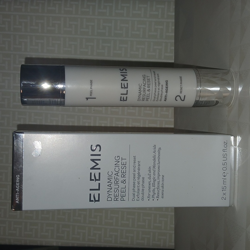 NIB Elemis Dynamic Resurfacing Peel & Reset - 2 × .5 Fl Oz Treatments